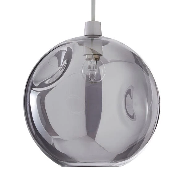 Dunelm Alexis Glass Easy-Fit Pendant 25cm 6 Dunelm Alexis Glass Easy-Fit Pendant 25cm - Image 4