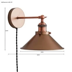 Dunelm Logan Plug-in Wall Light 13 Dunelm Logan Plug-in Wall Light -Dunelm Shop 1000183025 alt07