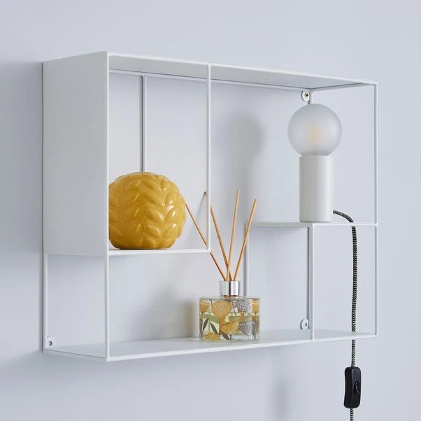 Dunelm Bradford Shelf Wall Light With Magnetic Bulb Holder 4 Dunelm Bradford Shelf Wall Light With Magnetic Bulb Holder - Image 2