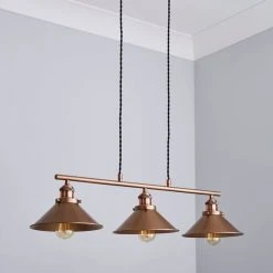 Dunelm Logan 3 Light Diner Ceiling Fitting 9 Dunelm Logan 3 Light Diner Ceiling Fitting -Dunelm Shop 1000183031 alt01