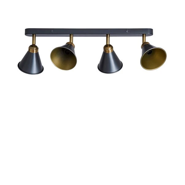 Dunelm Logan 4 Light Grey Spotlight Bar 7 Dunelm Logan 4 Light Grey Spotlight Bar - Image 5