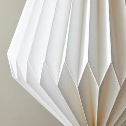 The Edited Life Origami Diamond Paper Easy Fit Pendant 10 The Edited Life Origami Diamond Paper Easy Fit Pendant -Dunelm Shop 1000183093 alt02