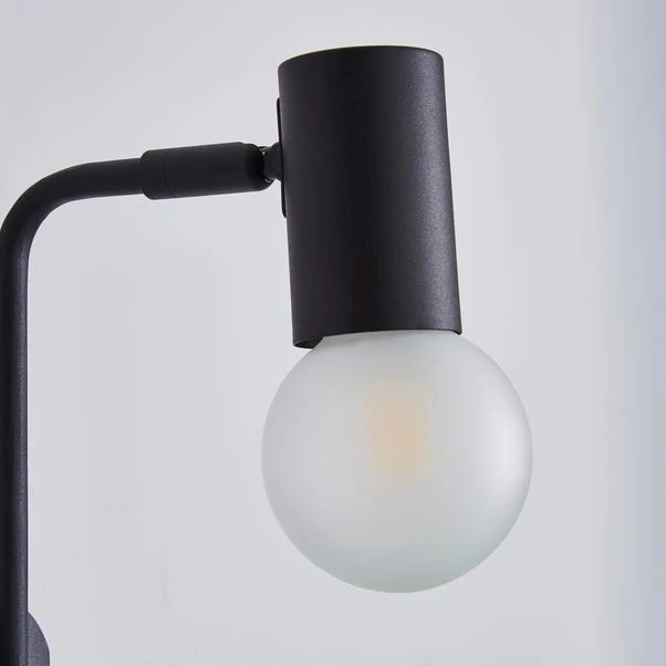 Dunelm Bradford EasyFit Plug In Wall Light Matt Black 5 Dunelm Bradford EasyFit Plug In Wall Light Matt Black - Image 3