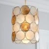 Capiz Champagne Easy Fit Pendant -Dunelm Shop 30049033