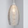 Dunelm Cigar Wire Silver Easy Fit Pendant 2 Dunelm Cigar Wire Silver Easy Fit Pendant -Dunelm Shop 30077069