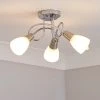 Dunelm Smithson 3 Light Chrome Ceiling Fitting 2 Dunelm Smithson 3 Light Chrome Ceiling Fitting -Dunelm Shop 30169158