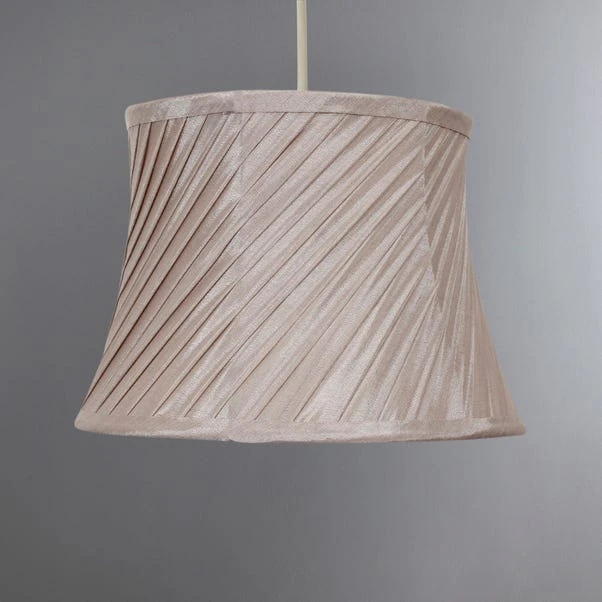 Dunelm Twisted Pleat Candle Shade 3 Dunelm Twisted Pleat Candle Shade