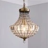 Dunelm Knightsbridge Crystal Antique Brass Chandelier 2 Dunelm Knightsbridge Crystal Antique Brass Chandelier -Dunelm Shop 30243873
