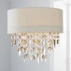 Dunelm Mila Ivory Jewel Shade Easy Fit Pendant -Dunelm Shop 30244165