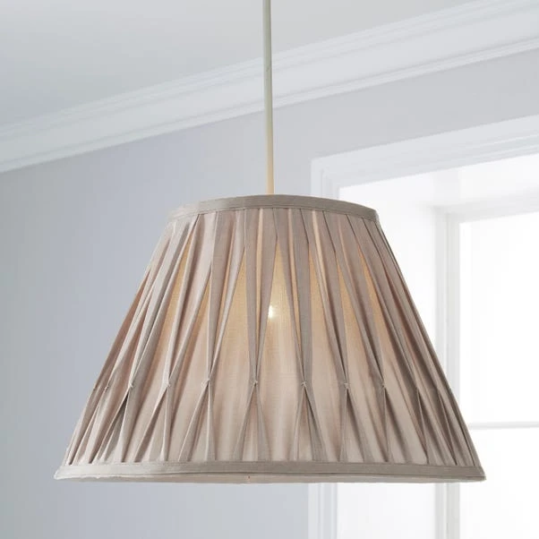 Dunelm Valerie Pleat Candle Lamp Shade 3 Dunelm Valerie Pleat Candle Lamp Shade