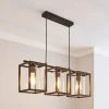 Dunelm London Industrial 3 Light Bronze Diner Ceiling Fitting -Dunelm Shop 30276054