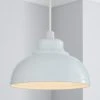 Galley Gloss White Easy Fit Pendant 1 Galley Gloss White Easy Fit Pendant -Dunelm Shop 30464778