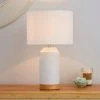 Dunelm Bibi Ceramic White Table Lamp 1 Dunelm Bibi Ceramic White Table Lamp -Dunelm Shop 30622886