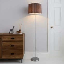 Dunelm Fuller Grey Floor Lamp