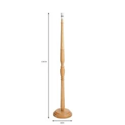 Dunelm Legoli Turned Wood Floor Lamp Base -Dunelm Shop 30624737 alt04