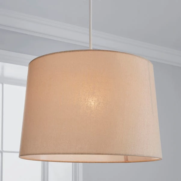 Dunelm Sara Lamp Shade 40cm Natural 3 Dunelm Sara Lamp Shade 40cm Natural