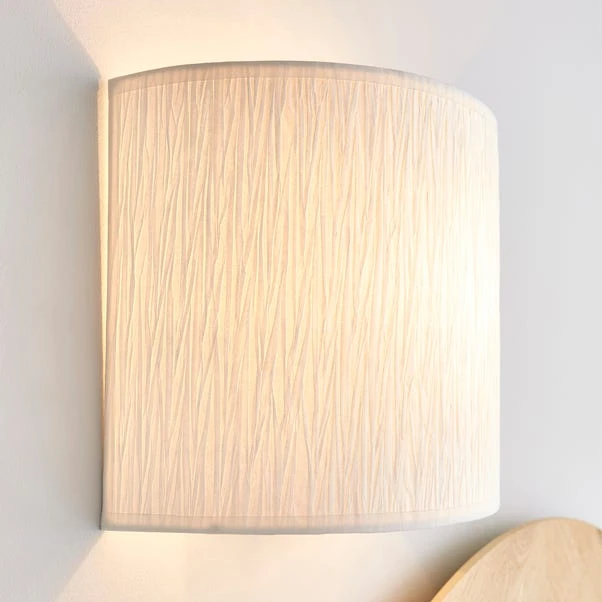 Dunelm Taora Paper Ivory Shade Wall Light 3 Dunelm Taora Paper Ivory Shade Wall Light