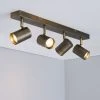 Dunelm Newark 4 Light Antique Bronze Spotlight Bar -Dunelm Shop 30647906