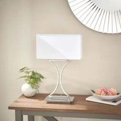 Vogue Lighting Vogue Epalle Table Lamp Chrome -Dunelm Shop 30671120 alt01