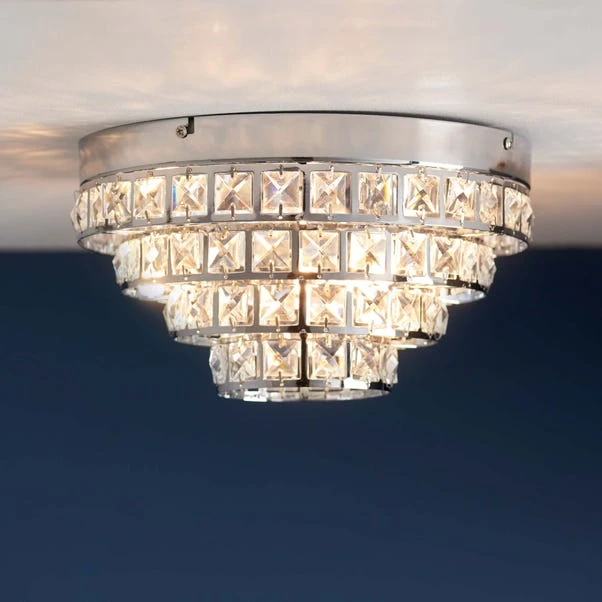Vogue Lighting Vogue Motown 4 Light Flush Ceiling Fitting 5 Vogue Lighting Vogue Motown 4 Light Flush Ceiling Fitting - Image 3