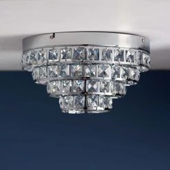 Vogue Lighting Vogue Motown 4 Light Flush Ceiling Fitting 11 Vogue Lighting Vogue Motown 4 Light Flush Ceiling Fitting -Dunelm Shop 30671151 alt03