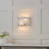 Vogue Lighting Vogue Hudson 2 Light Crystal Wall Light 2 Vogue Lighting Vogue Hudson 2 Light Crystal Wall Light -Dunelm Shop 30671152