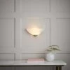 Vogue Lighting Vogue Welles 1 Light Frosted Glass Wall Light 1 Vogue Lighting Vogue Welles 1 Light Frosted Glass Wall Light -Dunelm Shop 30671154