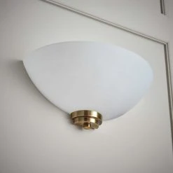Vogue Lighting Vogue Welles 1 Light Frosted Glass Wall Light 13 Vogue Lighting Vogue Welles 1 Light Frosted Glass Wall Light -Dunelm Shop 30671154 alt05
