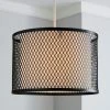Dunelm Palle Mesh Black Easy Fit Pendant 2 Dunelm Palle Mesh Black Easy Fit Pendant -Dunelm Shop 30671291