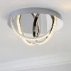 Dunelm Serena 3 Light Integrated LED Hoops Flush Ceiling Fitting 1 Dunelm Serena 3 Light Integrated LED Hoops Flush Ceiling Fitting -Dunelm Shop 30671376