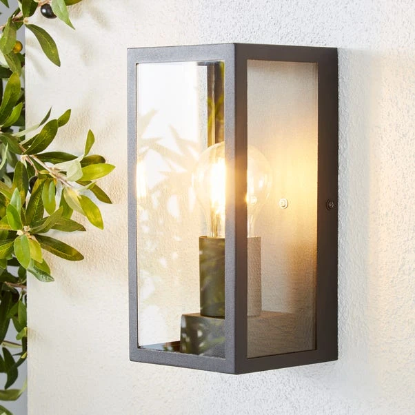 Dunelm London Black Industrial Outdoor Wall Light 3 Dunelm London Black Industrial Outdoor Wall Light