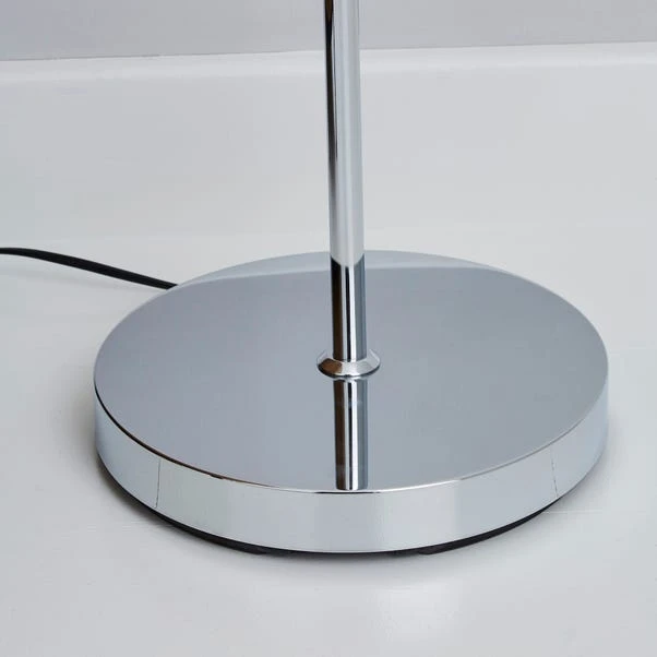 Dunelm Apollo Integrated LED Dimmable Chrome Floor Lamp 6 Dunelm Apollo Integrated LED Dimmable Chrome Floor Lamp - Image 4