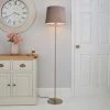 Dunelm Tula Micro Pleat Grey Shade Floor Lamp -Dunelm Shop 30674119