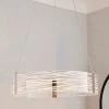 Dunelm Clee Etched Integrated LED Hoop Ceiling Fitting -Dunelm Shop 30674240