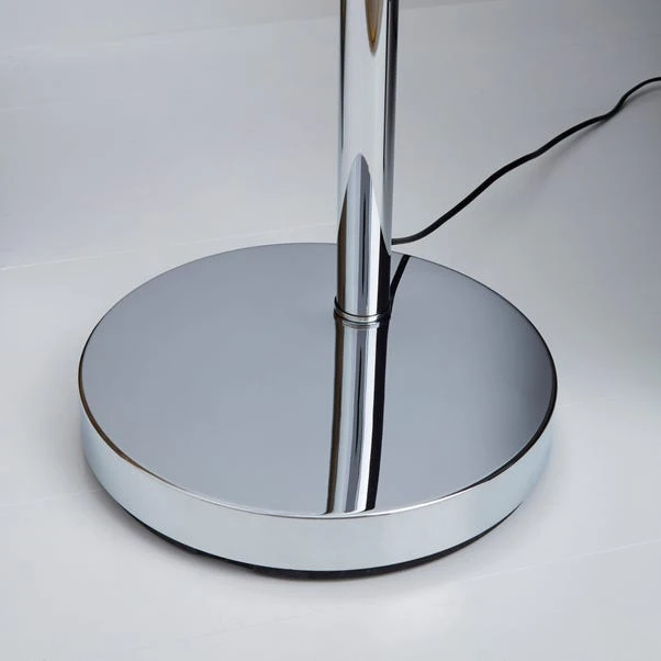 Dunelm Herm 3 Arm Arc Chrome Floor Lamp 6 Dunelm Herm 3 Arm Arc Chrome Floor Lamp - Image 4