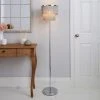 Dunelm Jaz Fringe Grey Floor Lamp -Dunelm Shop 30674421