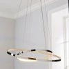 Dunelm Marcella 2 Light Integrated LED Hoops Chrome Ceiling Fitting 1 Dunelm Marcella 2 Light Integrated LED Hoops Chrome Ceiling Fitting -Dunelm Shop 30674444