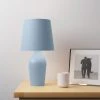 Dunelm Ava Stoneware Ashley Blue Table Lamp -Dunelm Shop 30681591
