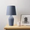 Dunelm Luna Stoneware Folkstone Blue Table Lamp 1 Dunelm Luna Stoneware Folkstone Blue Table Lamp -Dunelm Shop 30681599