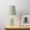 Dunelm Luna Stoneware Sage Green Table Lamp 2 Dunelm Luna Stoneware Sage Green Table Lamp -Dunelm Shop 30681601