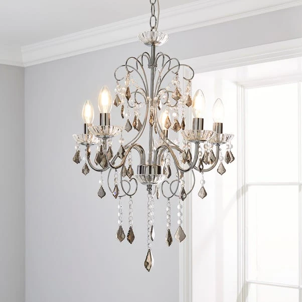 Dunelm Sophy 5 Light Chandelier 3 Dunelm Sophy 5 Light Chandelier