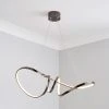 Dunelm Easton Dark Chrome LED Fitting 1 Dunelm Easton Dark Chrome LED Fitting -Dunelm Shop 30690189