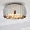 Dunelm Seychelles Smoked Flush Ceiling Fitting 1 Dunelm Seychelles Smoked Flush Ceiling Fitting -Dunelm Shop 30690631