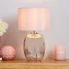 Dunelm Seychelles Mini Blush Pink Table Lamp 1 Dunelm Seychelles Mini Blush Pink Table Lamp -Dunelm Shop 30690666