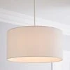 Dunelm Sara 40cm Shallow Drum Shade -Dunelm Shop 30690697