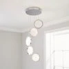 Dunelm Cora Cluster Disc 5 Light Ceiling Fitting -Dunelm Shop 30690731