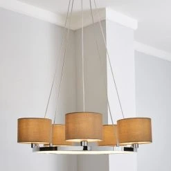 Dunelm Talinn Dual Lit Integrated LED Ceiling Fitting