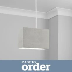 Dunelm Made To Order Rectangle Shade
