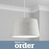 Dunelm Made To Order French Drum Shade -Dunelm Shop 30704829