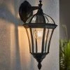 Vogue Lighting Vogue Drayton Outdoor Wall Light Black 2 Vogue Lighting Vogue Drayton Outdoor Wall Light Black -Dunelm Shop 30707415